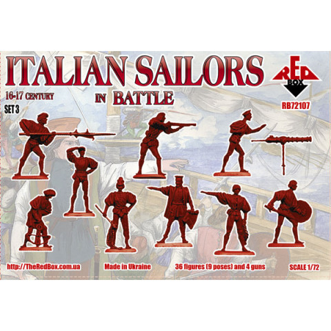 Italian Sailors 16-17 centry. Set 3 -107