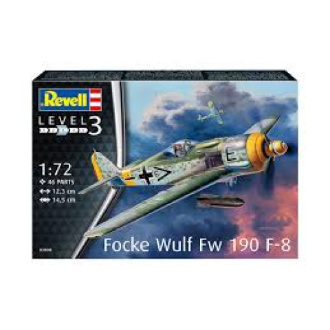Focke Wulf Fw190 F-8 & Lijm & Verf & Penseeltje -63898