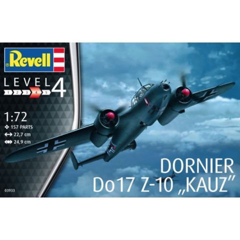 Dornier Do-17Z-10 & Verf & Lijm & Penseeltje -63933