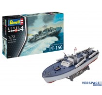 Model Set Patrol Torpedo Boat PT-160 & Lijm & Verf & Penseeltje -05175