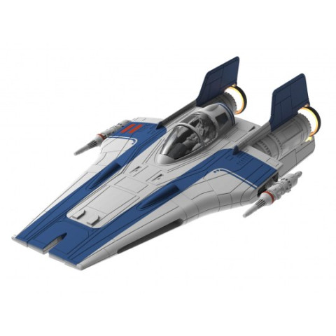 Resistance A-wing Fighter, blue Clic & Play  & Sound & Light -06773
