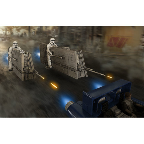 Imperial Patrol Speeder Clic & Play  & Sound & Light -06768