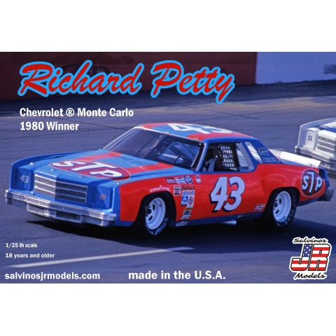 Richard Petty Chevrolet Monte Carlo 1980 Winner -RPMC1980N