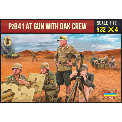 PzB41 AT Gun with DAK Crew -M158