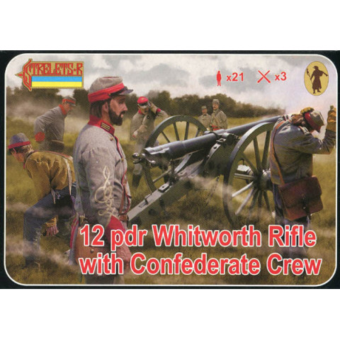 Whitworth Rifle with Confederate Crew -183