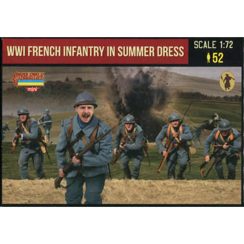WWI French Infantry in Summer Dress -M134