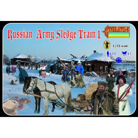 Russian Army Sledge Train 1 -135