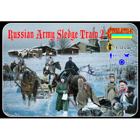 Russian Army Sledge Train 2 -136