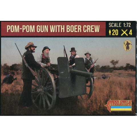 Pom-Pom Gun with Boer Crew -188