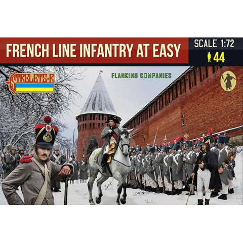 Napoleonic French Line Infantry at Ease in Winter Dress -225