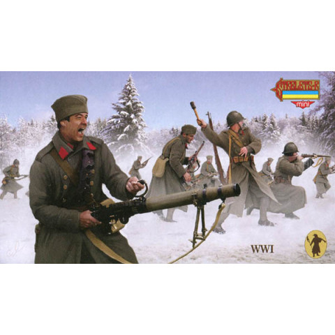 WW1 Serbian Infantry in Winter Uniform -M126