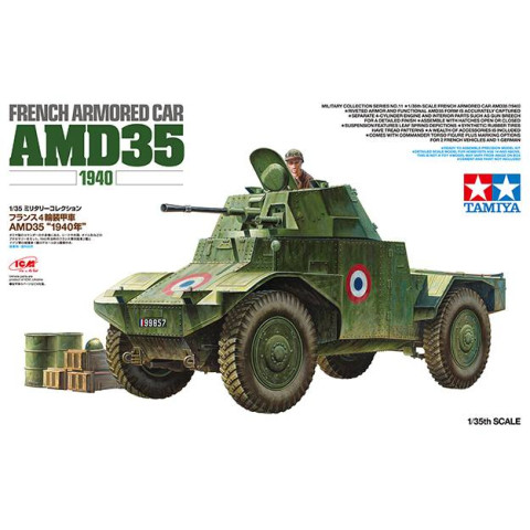 French Armored Car AMD35 - (1940) -32411