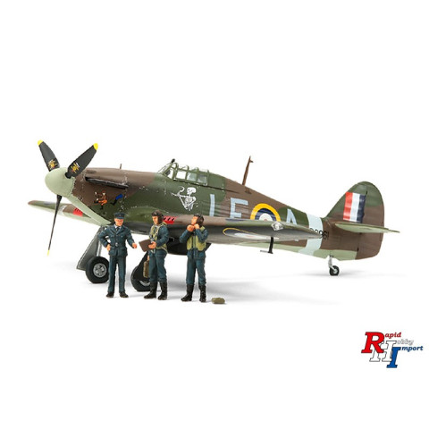 Hawker Hurricane Mk.I & 3 figures -37011