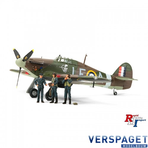 Hawker Hurricane Mk.I & 3 figures -37011