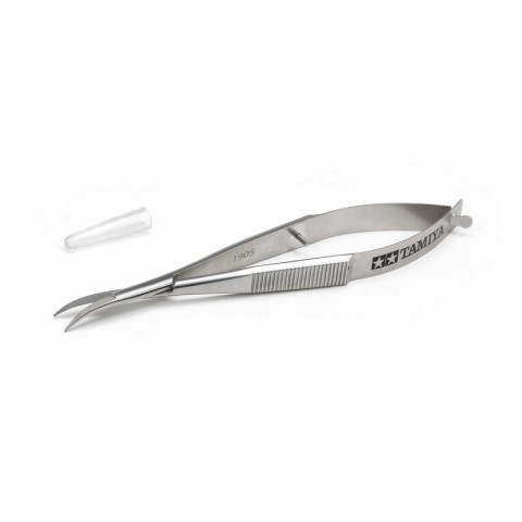 Mini 4WD Curved Scissors for Polycarbonate Bodies -74151 
