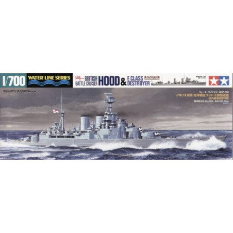HMS Hood & E Class Destroyer-31806