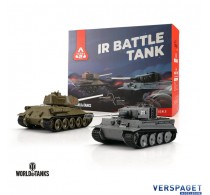 World of Tanks 1/30 RC Tiger I & T-34/85 IR Real Battle System -15101-CA
