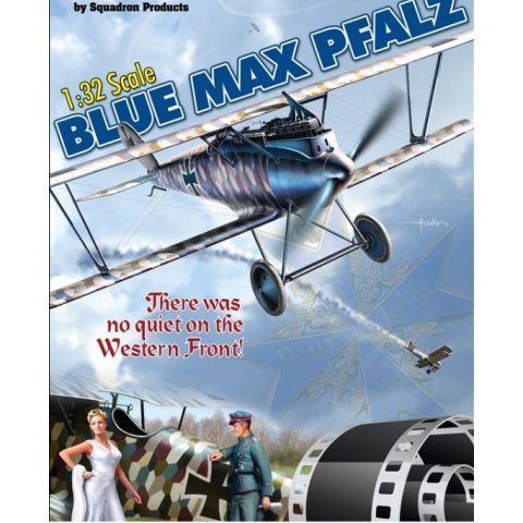 Blue Max Pfalz & Section of WWI Aerodrome Display Base -32001 / 32004