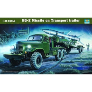 HQ-2 Missile on Transport Trailer -00205