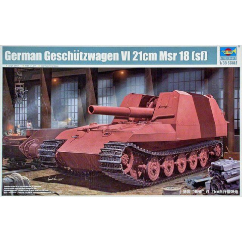 German Geschützwagen VI 21cm Msr 18 (sf) -01540