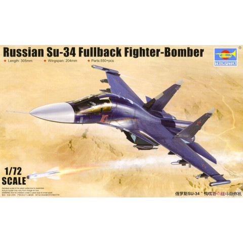 Russian Su-34 Fullback Fighter-Bomber -01652