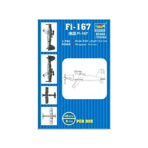 Fi-167 (6 airplanes per box) -03465