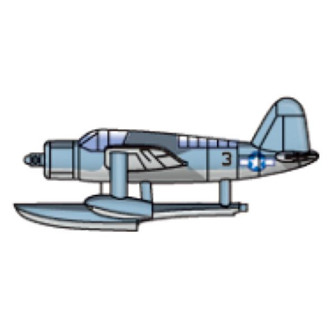 OS2U-1 Kingfisher (12 airplanes per box) -04201