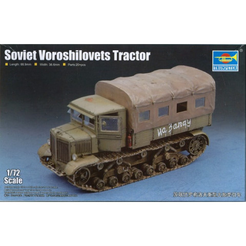 Soviet Voroshilovets Tractor -07110