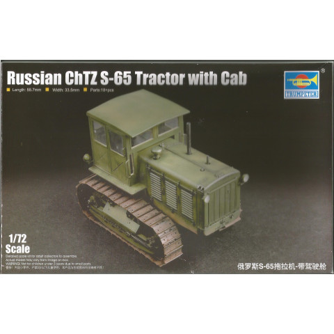 Russian ChTZ S-65 Tractor with Cab -07111