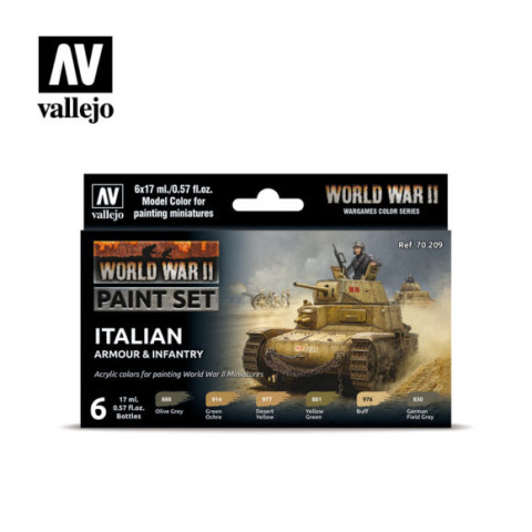 WWII Italian Armour & Infantry -70209