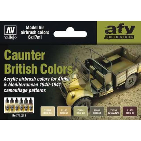 British Caunter Colors Set -71211