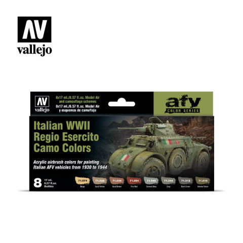 Italian WWII Regio Esercito Camo Colors  -71645