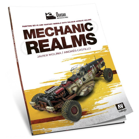 Mechanic Realms - Painting & Sci-Fi Models w/Acrylics Quasar Book Series -75018