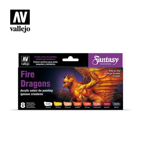 Game Color Set - Fire Dragons -72.312