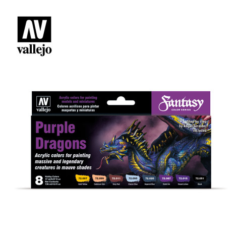 Game Color Set - Purple Dragons -72.305