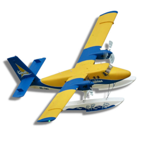 1800mm TWIN OTTER WITH FLOAT WITHOUT TX/RX/BATT