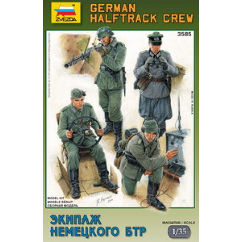 German halftrack crew -3585